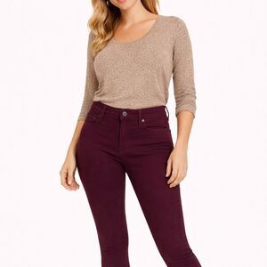 Women's Burgundy Jeans Gap Size 4 / 27